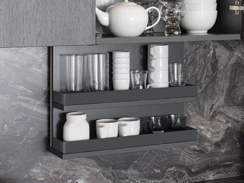 Étagère cachée électrique Sésame de Schmidt