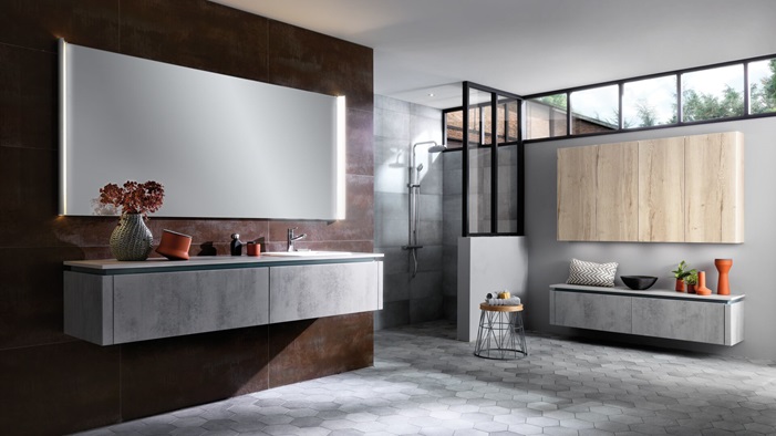 Bäder im Industrie-Stil